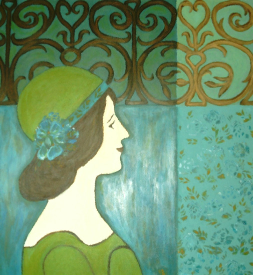 Elfriede Breuer - "Grner Hut"