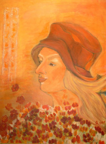 Elfriede Breuer - "Roter Hut"