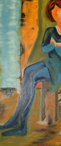 Elfriede Breuer - "Wartend"