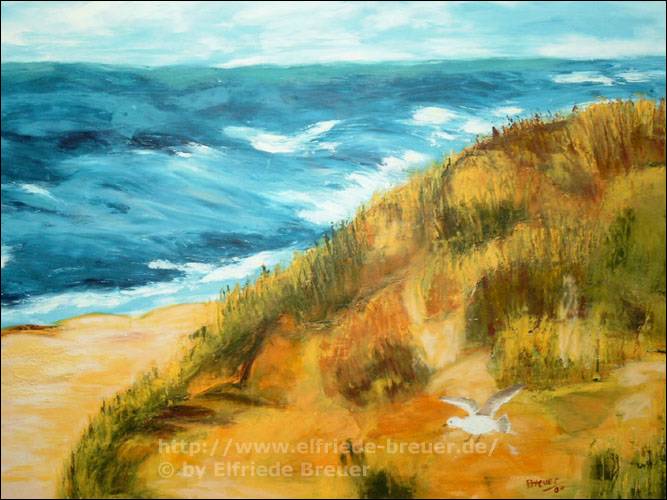 Elfriede Breuer - "Dnenlandschaft"