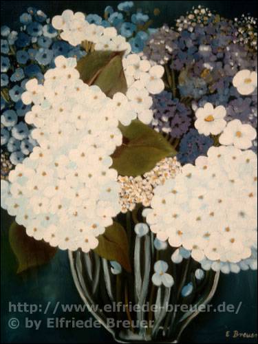 Elfriede Breuer - "Hortensien"