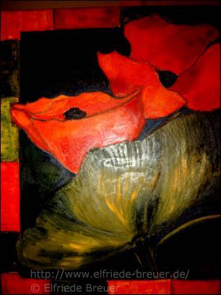 Elfriede Breuer - "Mohnblume"