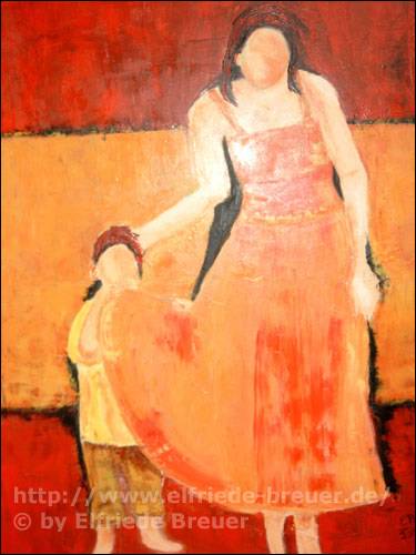 Elfriede Breuer - "Mutter mit Kind"