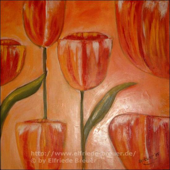 Elfriede Breuer - "Tulpen"
